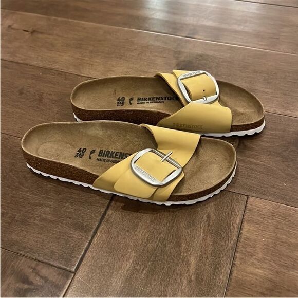 Madrid Big Buckle Birkenstock Yellow US 9-9.5 - Picture 3 of 9